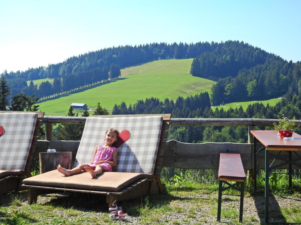 Ferienwohnungen Am Schlossberg Oberstaufen Exterior foto